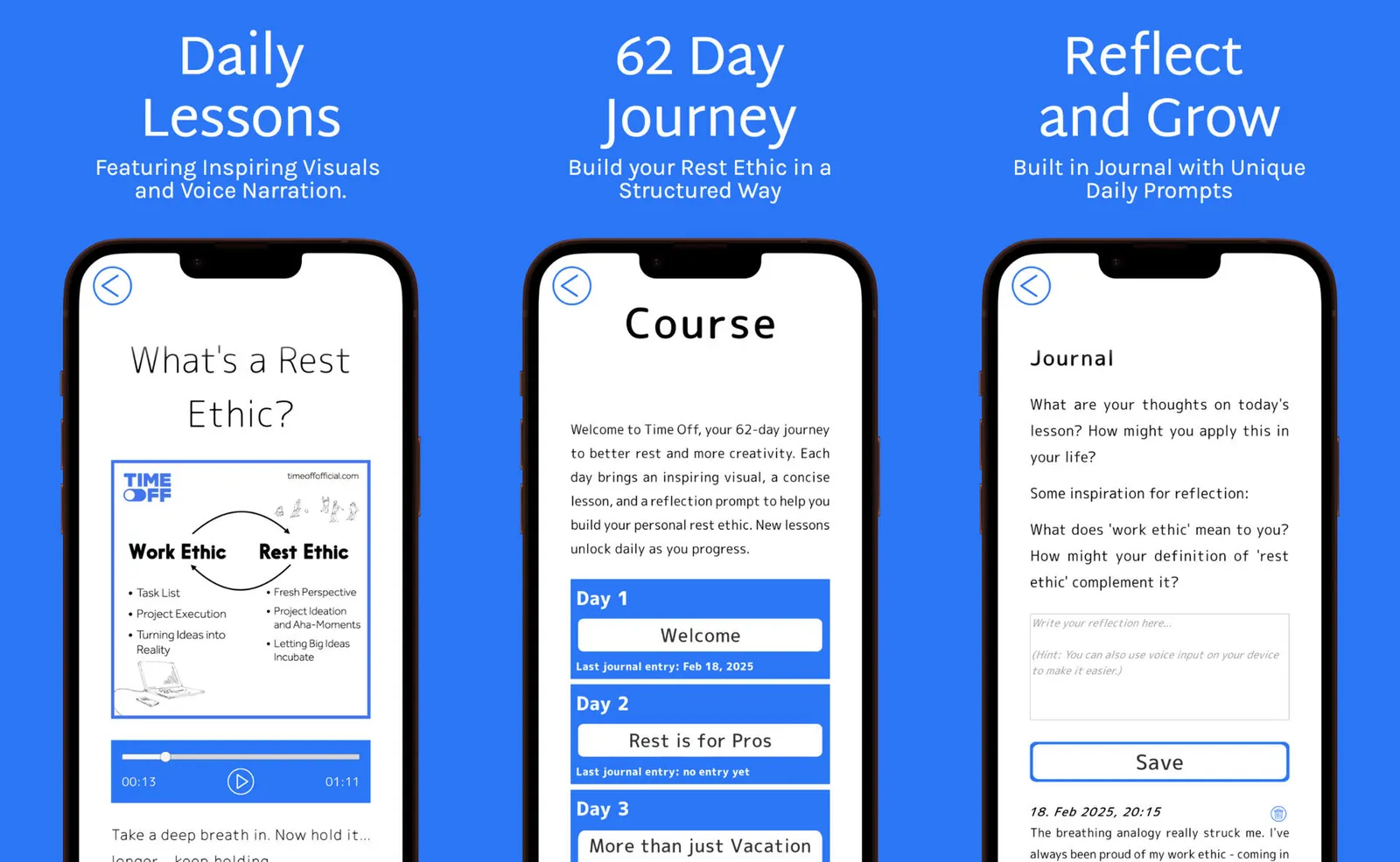 Time Off Companion App